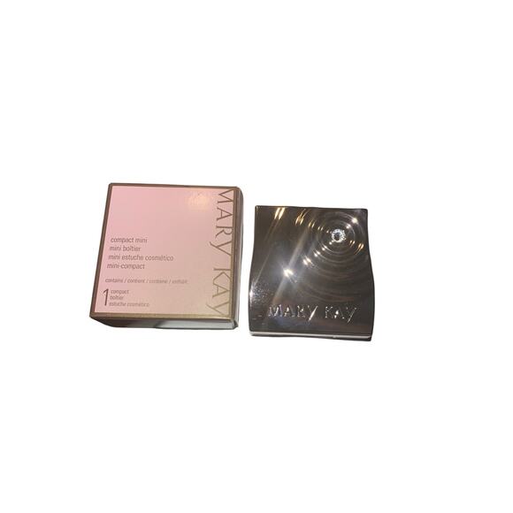 Mary Kay Handbags - MARY KAY ROSE GOLD COMPACT MINI WITH MIRROR~UNFILLED~NIB~CUSTOMIZE~DISCONTINUED!